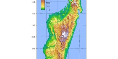 Mapa Madagascar kota